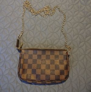 Authentic LV pochette wrislet
